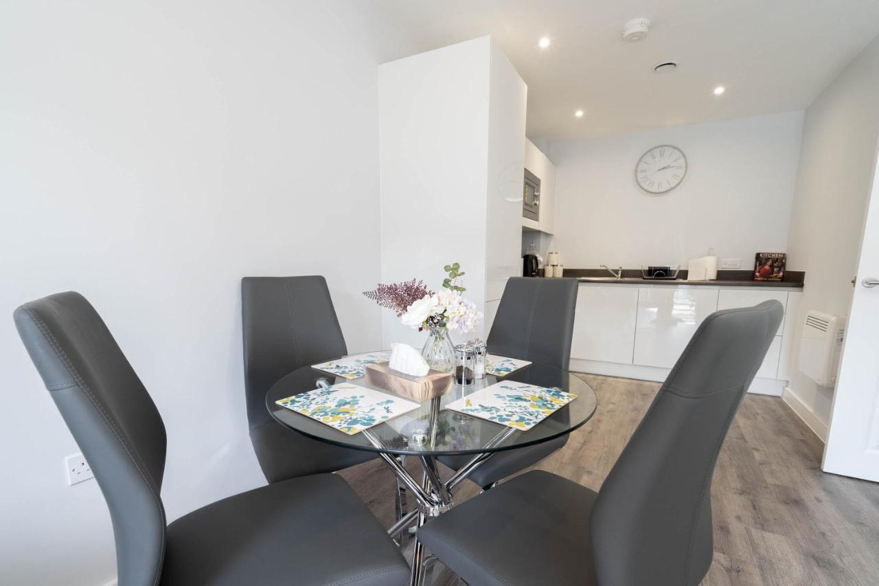 New Build - 2 Bed Snug Modern Apartment - Juliet Balcony - Roof Top Terrace - Digbeth, Birmingham City Centre - Free Netflix & Smart Tv Exterior foto